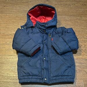 Polo Ralph Lauren boys winter puffer jacket size 4/4T